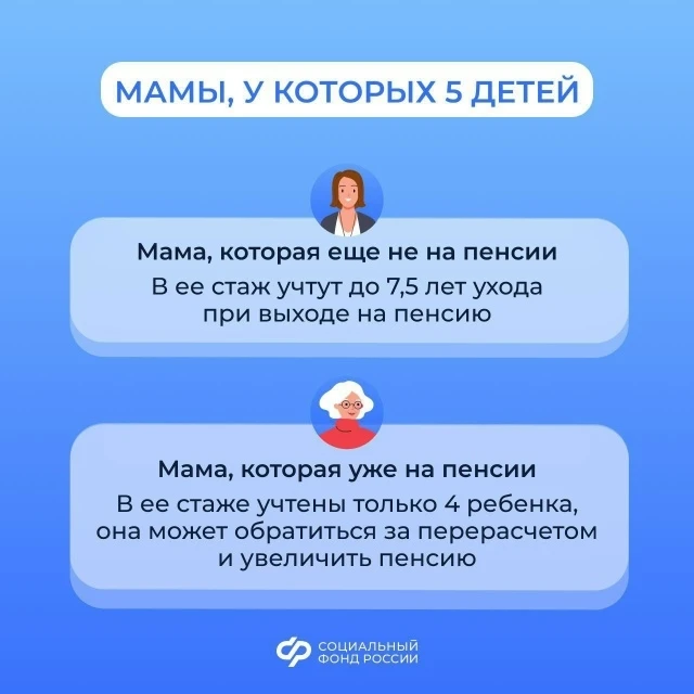 Как периоды ухода за детьми влияют на страховой стаж женщин?   ✅ С 2026 года снимаются ограничения п