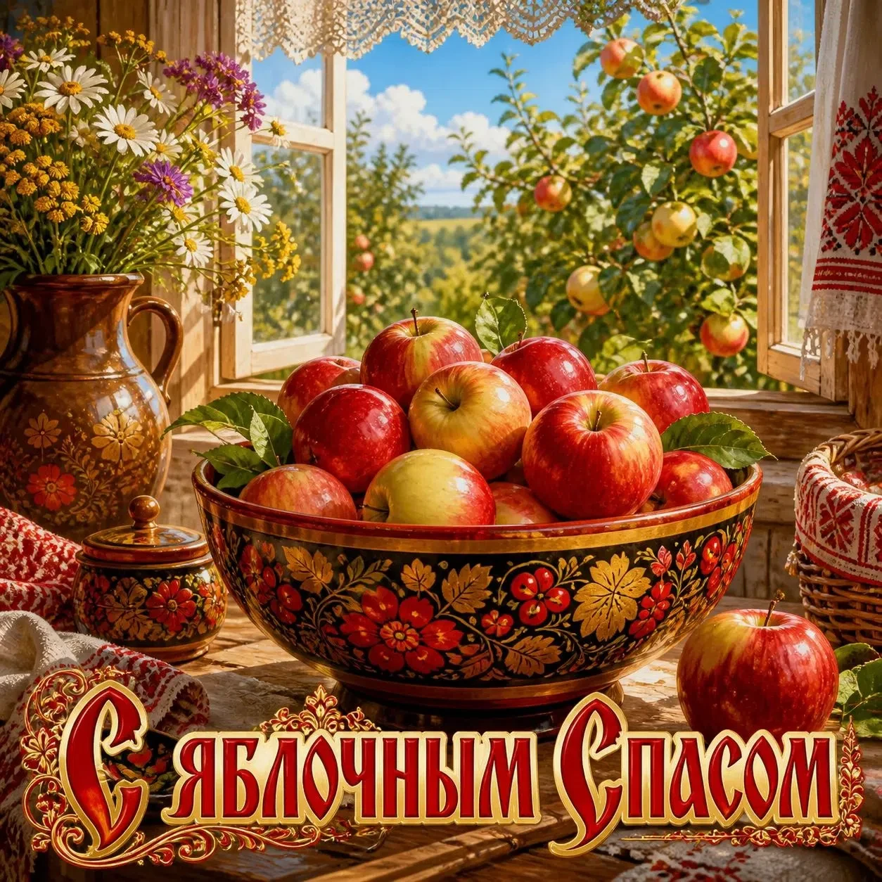 Заголовок: С Яблочным Спасом!