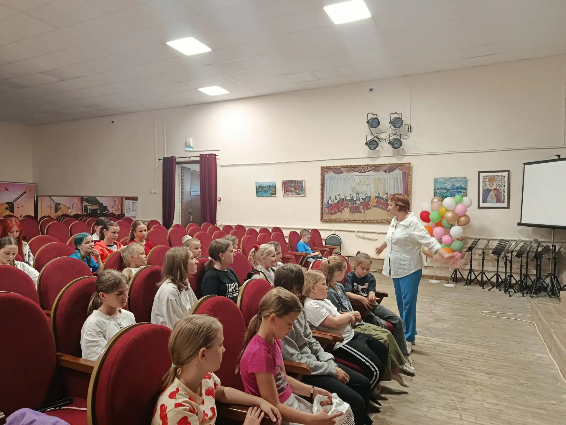 В Детской школе искусств станицы Архангельской Тихорецкого района прошла важная беседа под названием