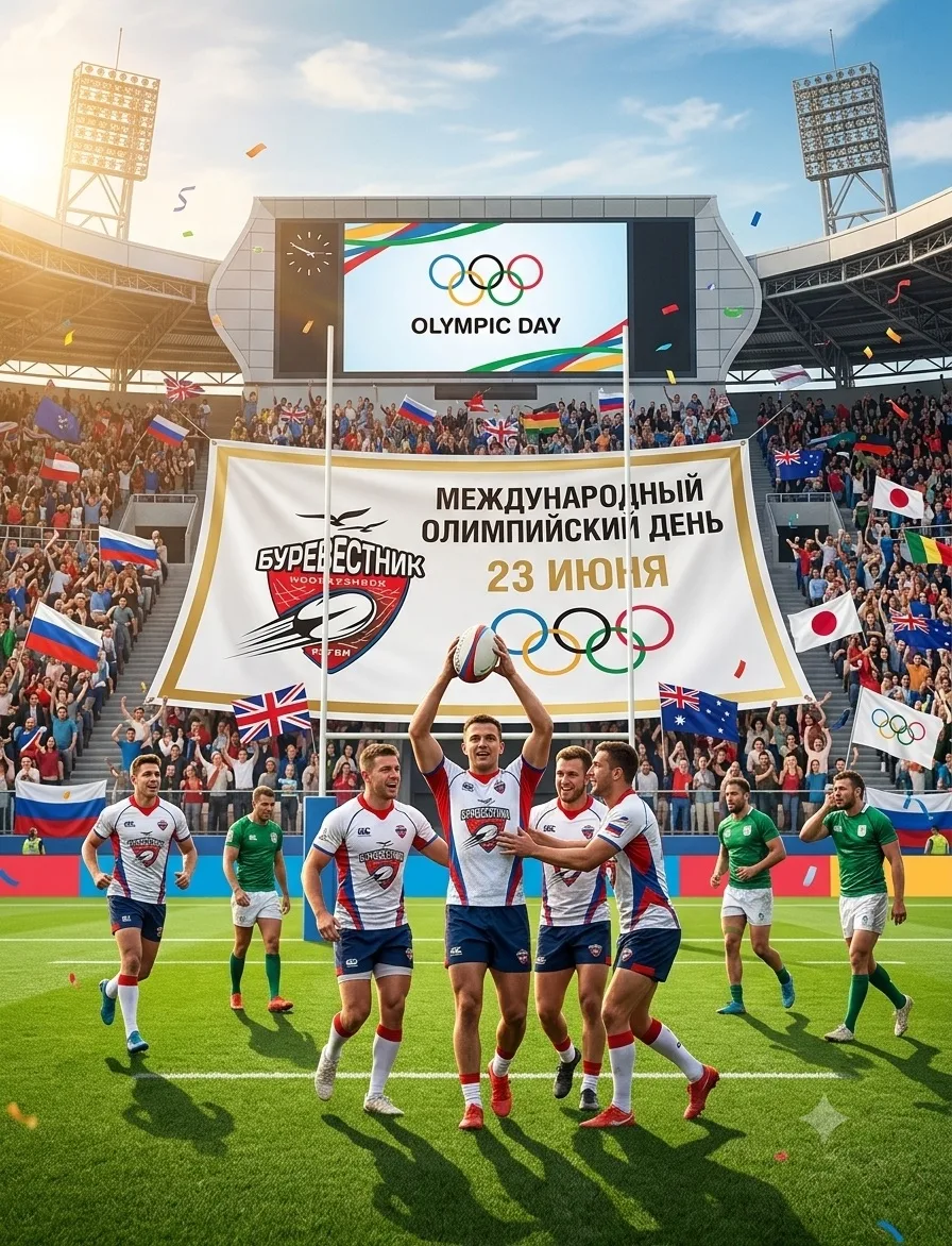 Сегодня — Международный олимпийский день! 🎉🏅