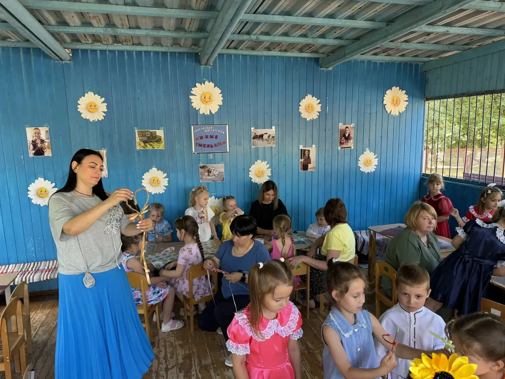 В нашем детском саду уже началась подготовка к празднованию Дня семьи, любви и верности...