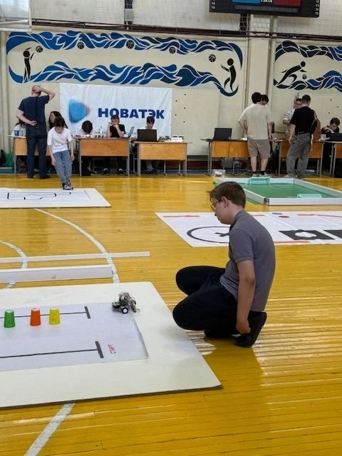 Ученик 6 "Д" класса Куклин Иван занял три вторых места в Республиканском конкурсе «Роботехник-2026» 