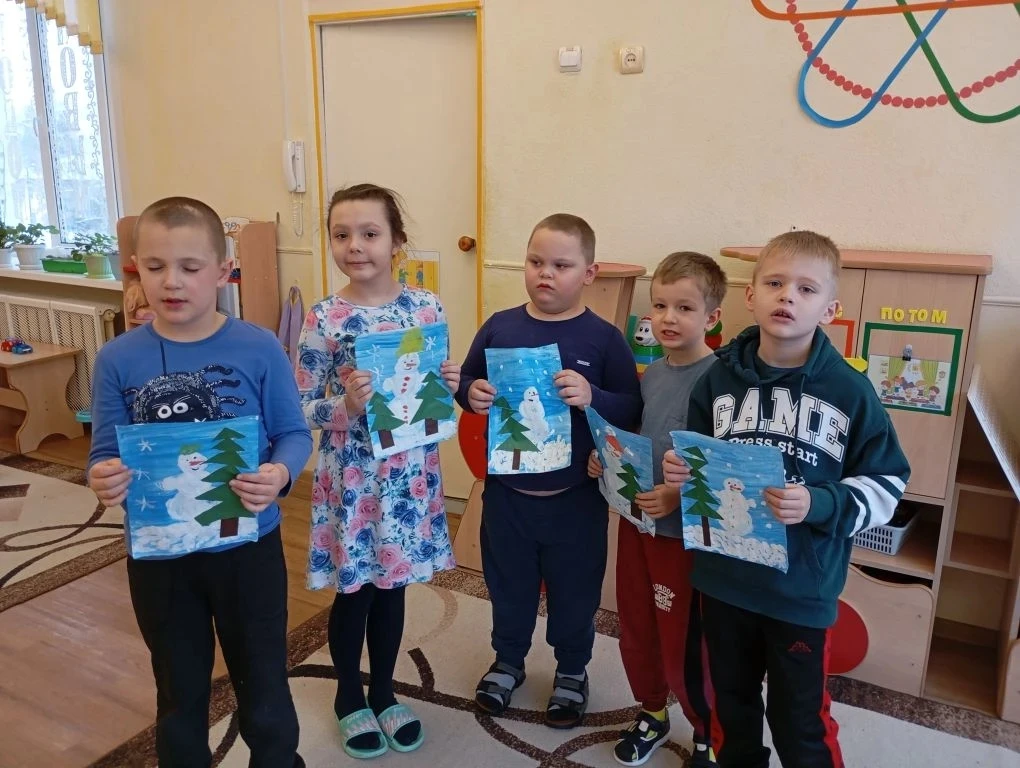⛄️В рамках тематической недели «Зимние забавы» воспитанники подготовительной группы 2 п...