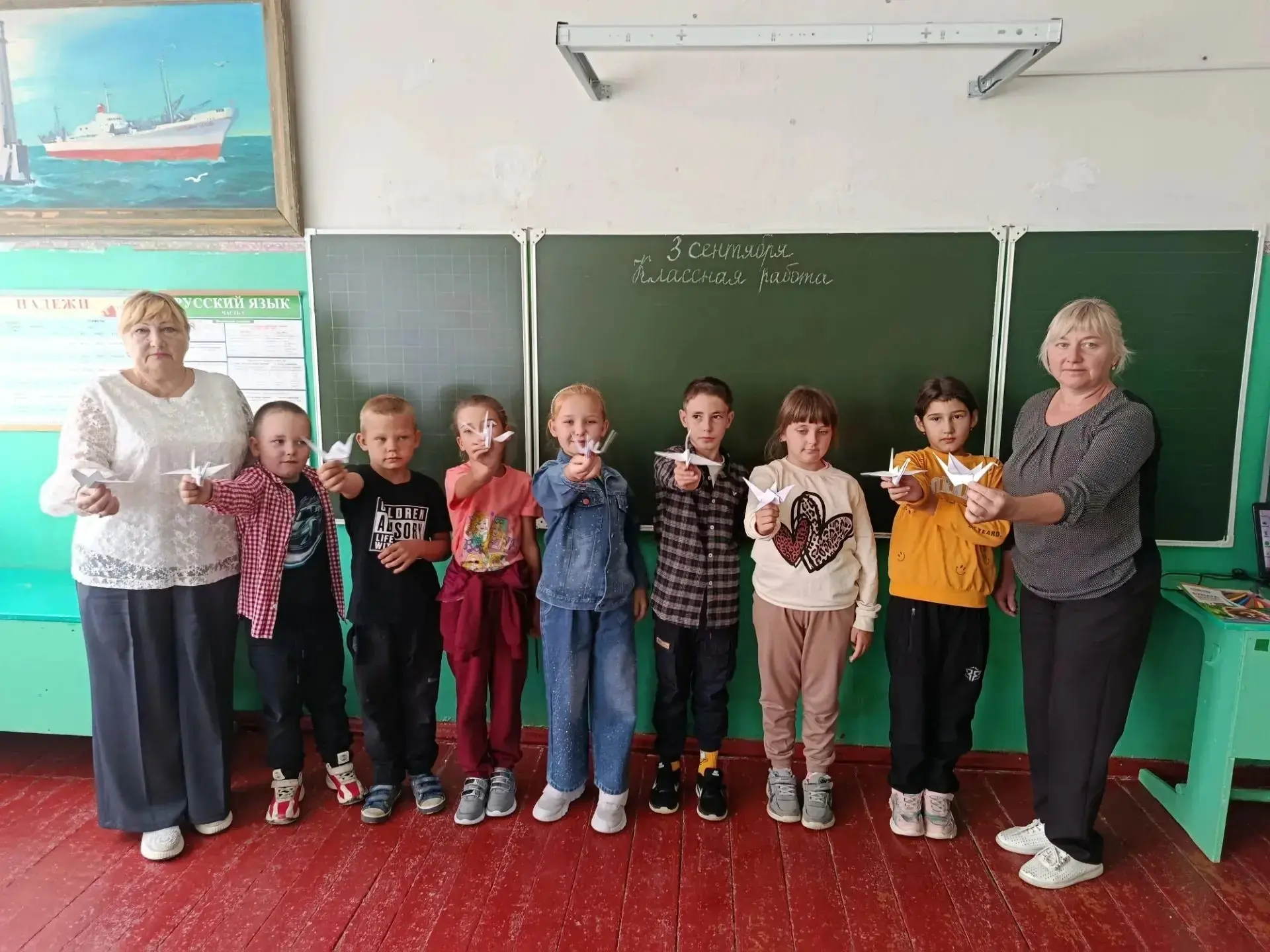 3 сентября в нашей школе прошли мероприятия, посвящённые Дню солидарности в борьбе с те...