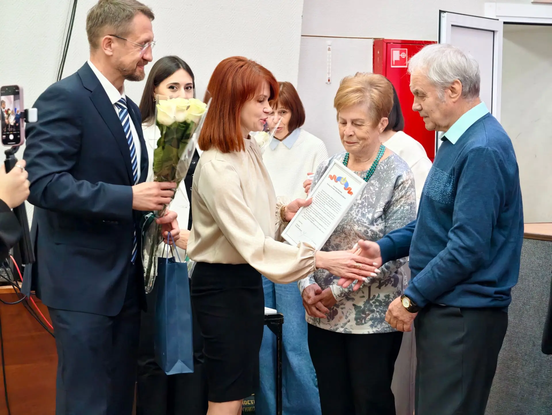👥 Сегодня чествовали супружеские пары, которые рука об руку прошли полвека и больше. 2...