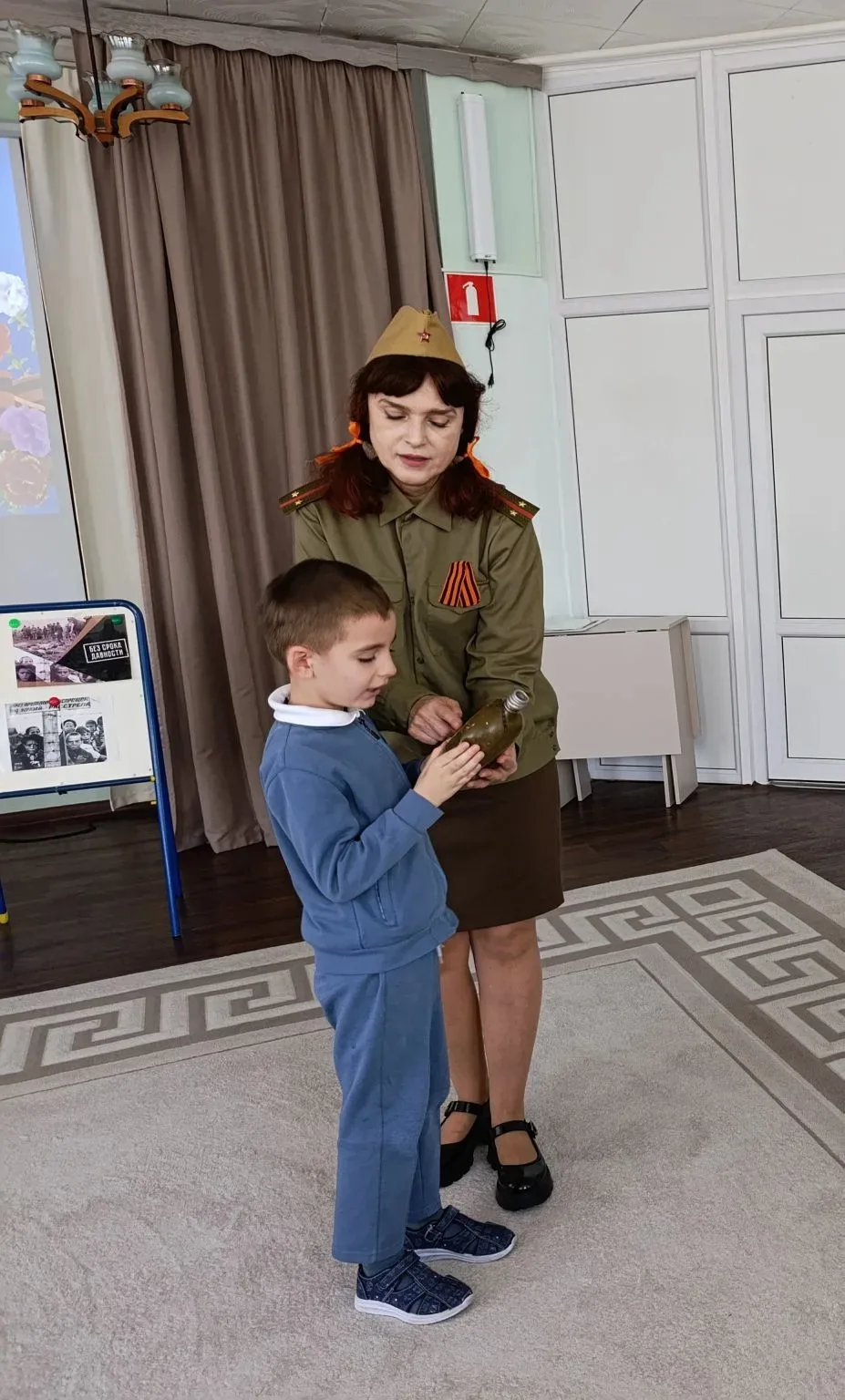 Встреча под названием «Победный май звучит в сердцах!» прошла в МБДОУ детский сад общер...