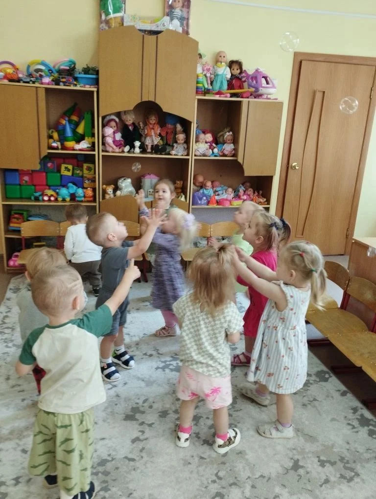 ✨ Волшебный день мыльных пузырей в нашем детском саду! ✨