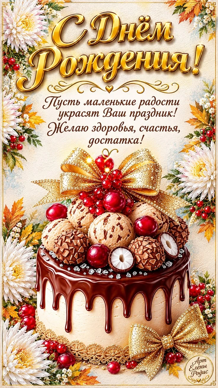 Поздравляем с Днём рождения! 🎂🎁