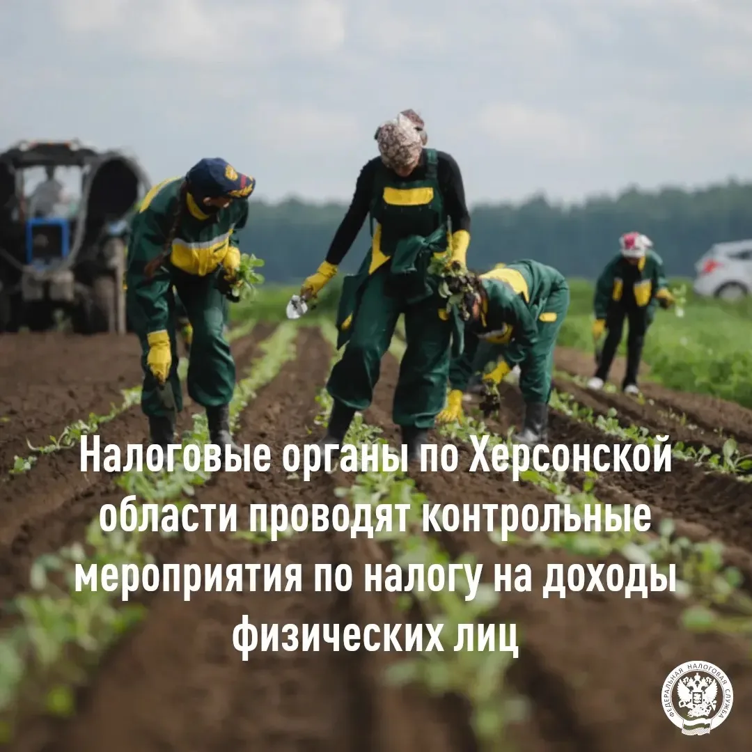 Налоговые органы по Херсонской области проводят контрольные мероприятия по легализации ...