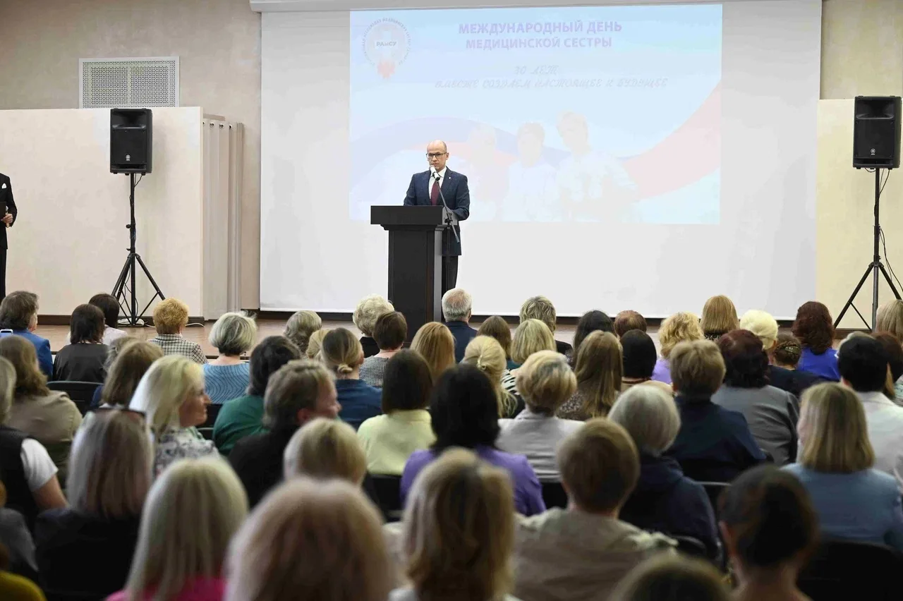 Торжественное мероприятие, посвященное празднованию Международного дня медицинской сест...