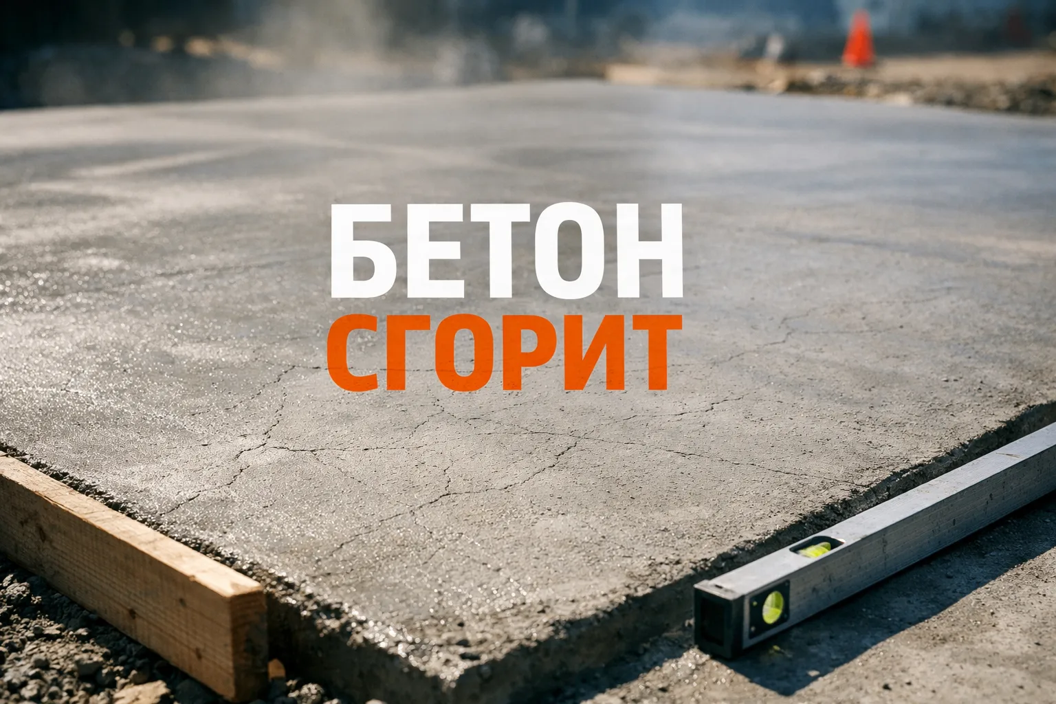 Летняя стройка: почему бетон может «сгореть» за один день?