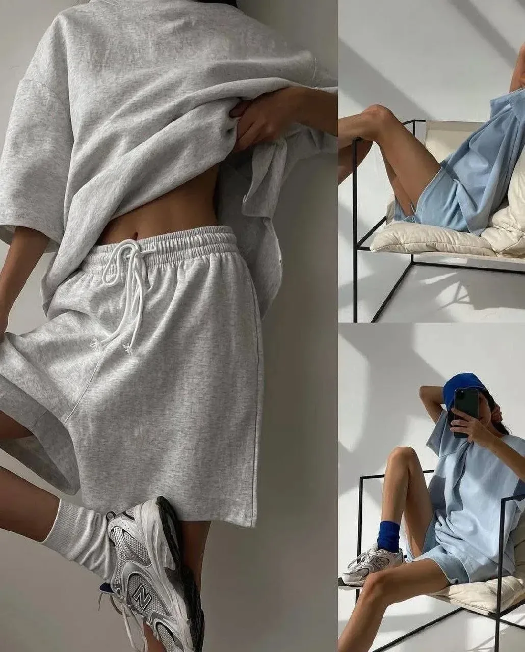 🩷🛍️

Стильные двойка свободного кроя
ONE-SIZE кофта +шортами рабочие карманы
Цена: 2490₽
Ткань: Ту