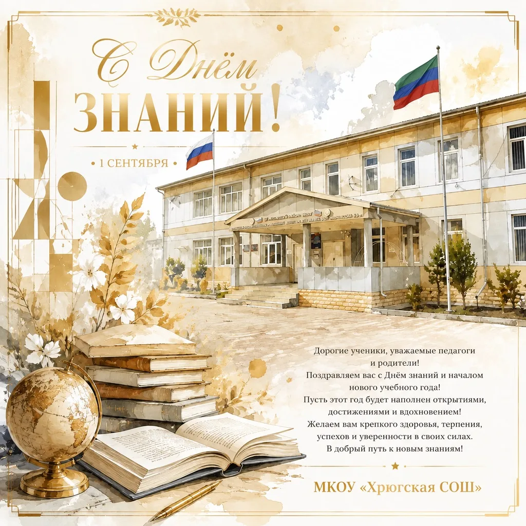 🗓️С Днём знаний, дорогие ученики, родители и педагоги!