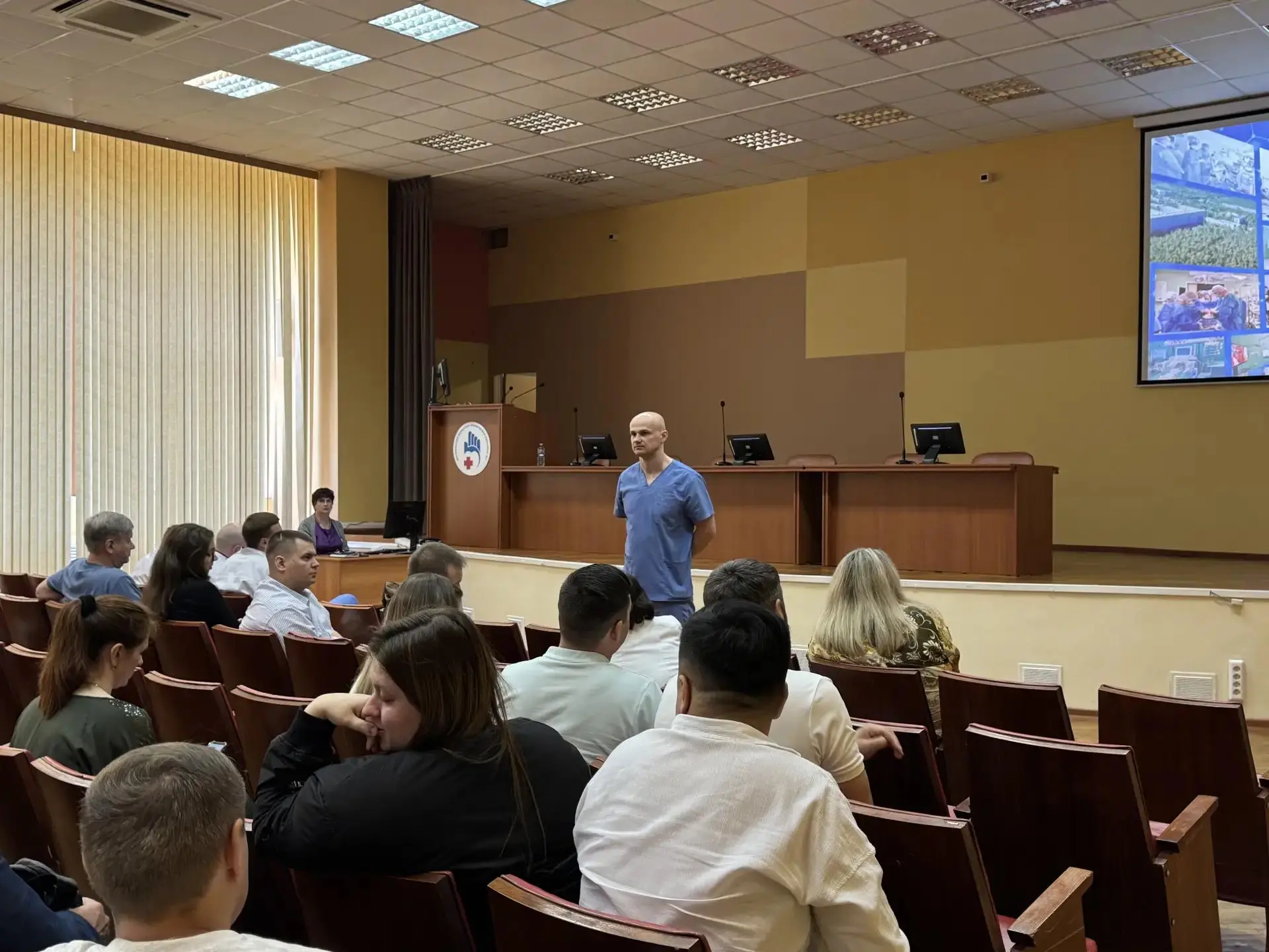 🏥 В ВОКБ №1 стартовал цикл обучающих мероприятий по оказанию неотложной помощи для медицинского пер