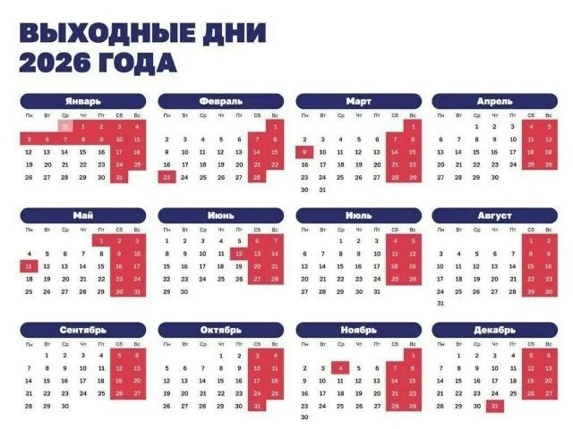 В России началась сокращенная рабочая неделя в связи с празднованием Дня России.
Рабочими будут дни 