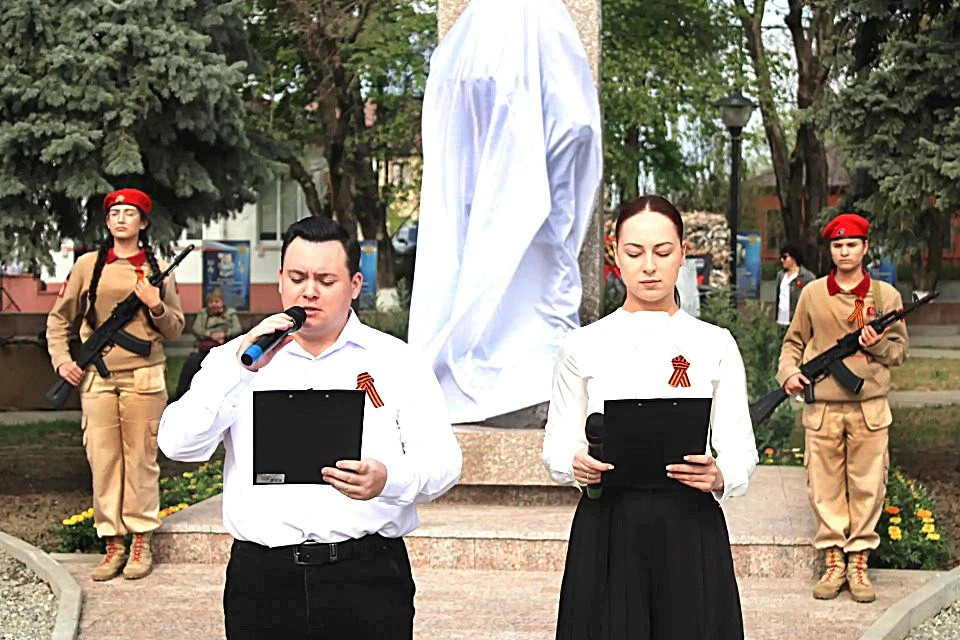 «ПОZЫVНОЙ - ПОБЕДА»   В Тбилисском районе состоялось значимое для всех жителей событие –торжественно