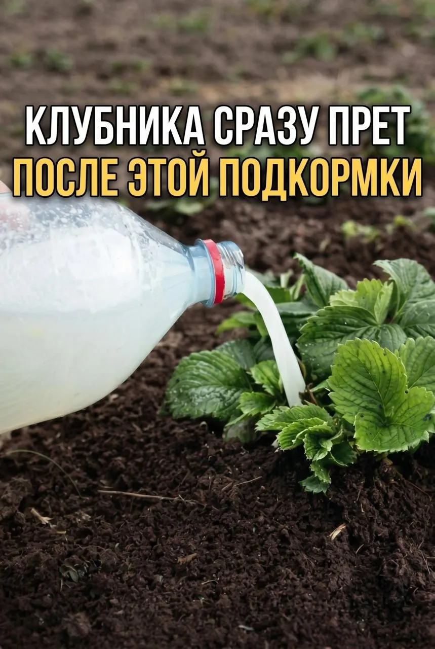 🍓 БОМБОВАЯ ПОДКОРМКА — И КЛУБНИКА ДАЁТ КРУПНЫЕ ЯГОДЫ! 😍🔥

ЭТА ПРОСТАЯ СМЕСЬ ПРОБУЖДАЕТ ДАЖЕ СЛАБЫ