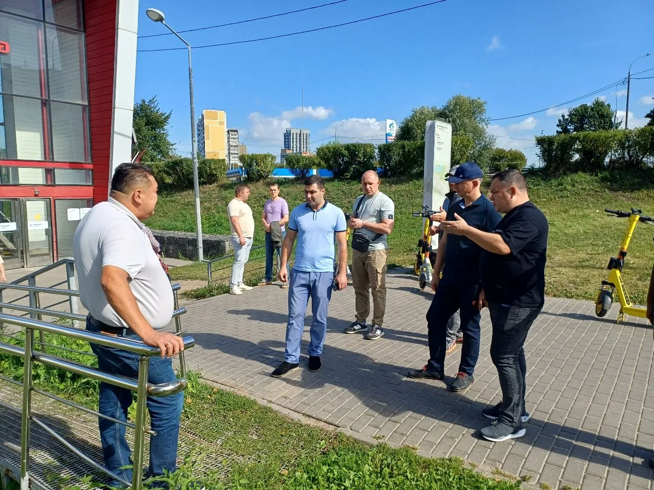 Обход территории района