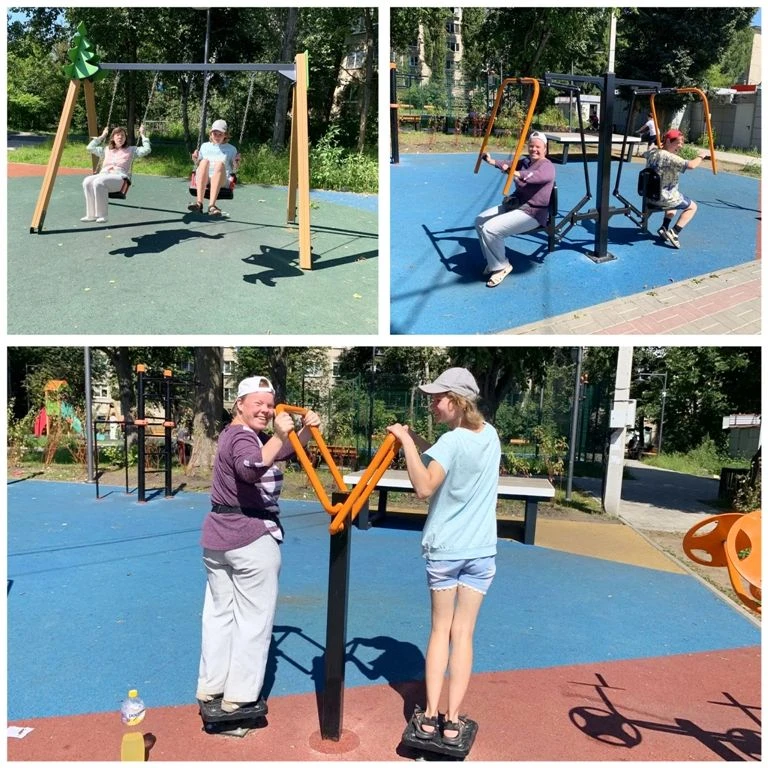☀️🚶🧑‍🦽По хорошей погоде в рамках программы "Парковый ретрит" совершили пешую прогулк...