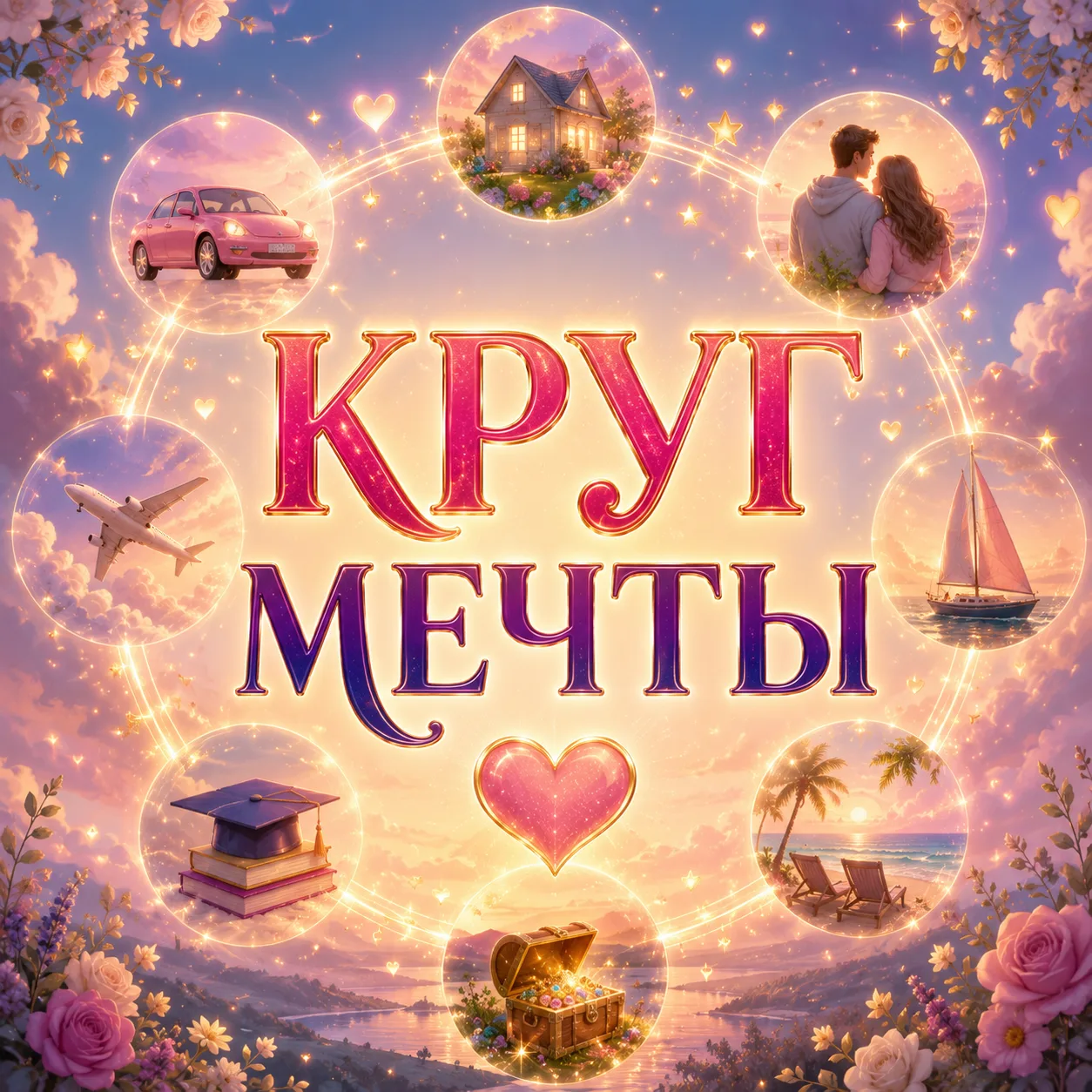 🌟 Круг мечты

Давайте сегодня вместе создадим сильный поток доброй энергии. 💛

❤️ Поставьте сердеч