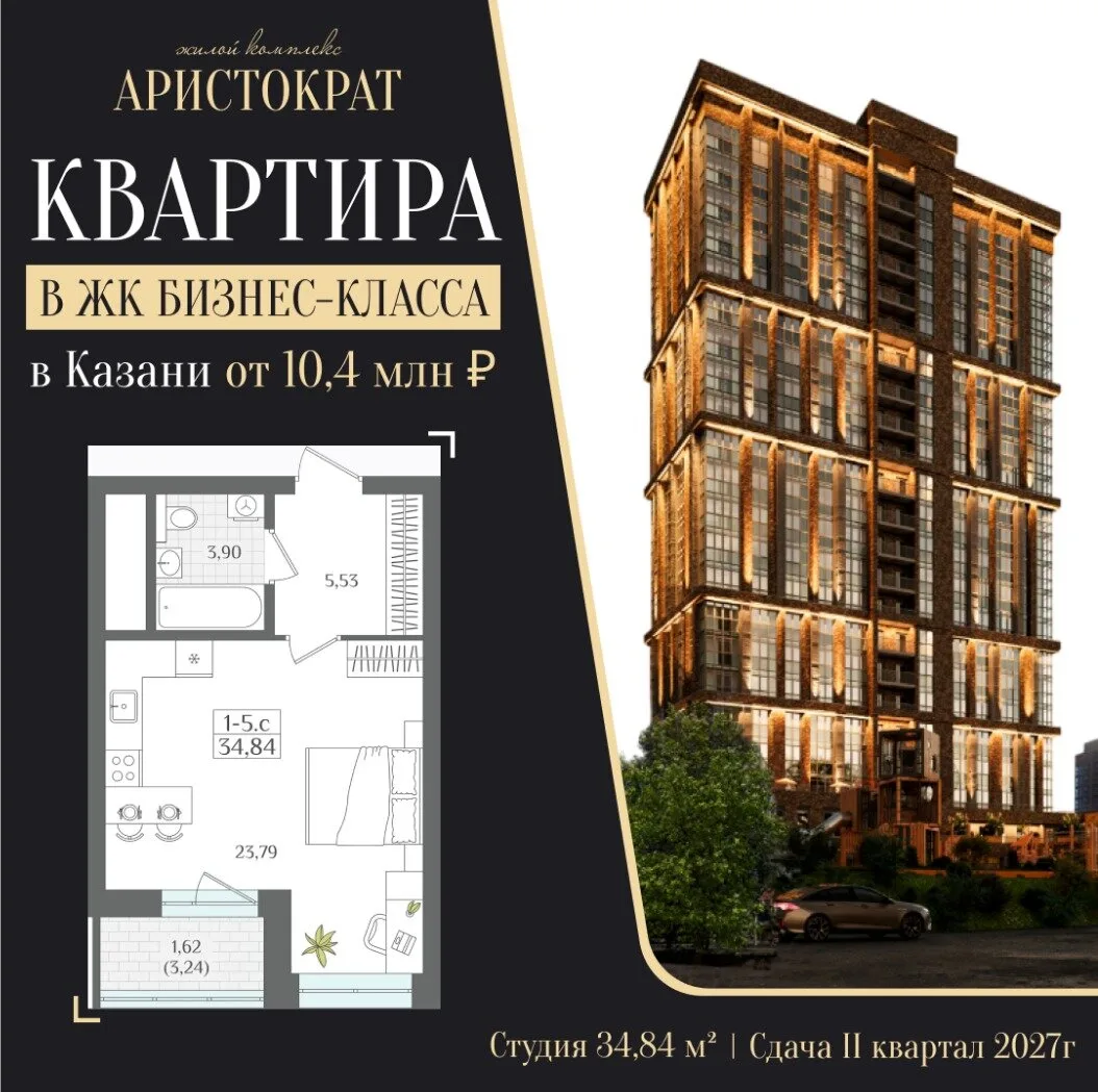 Новый ЖК "Аристократ" бизнес-класса от застройщика "ДСИ"