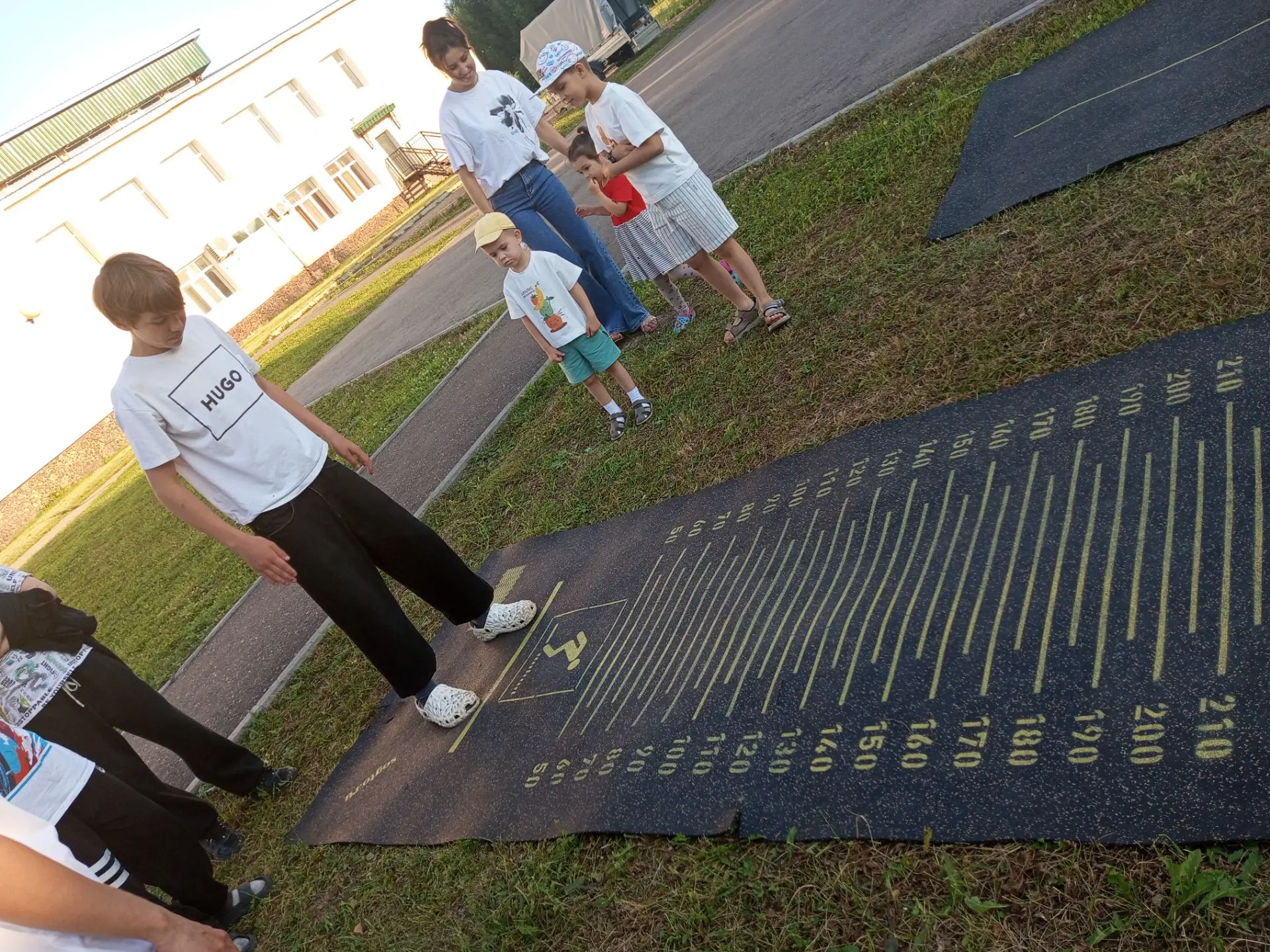 Так же наши ребята попробовали сдать нормативы ГТО!