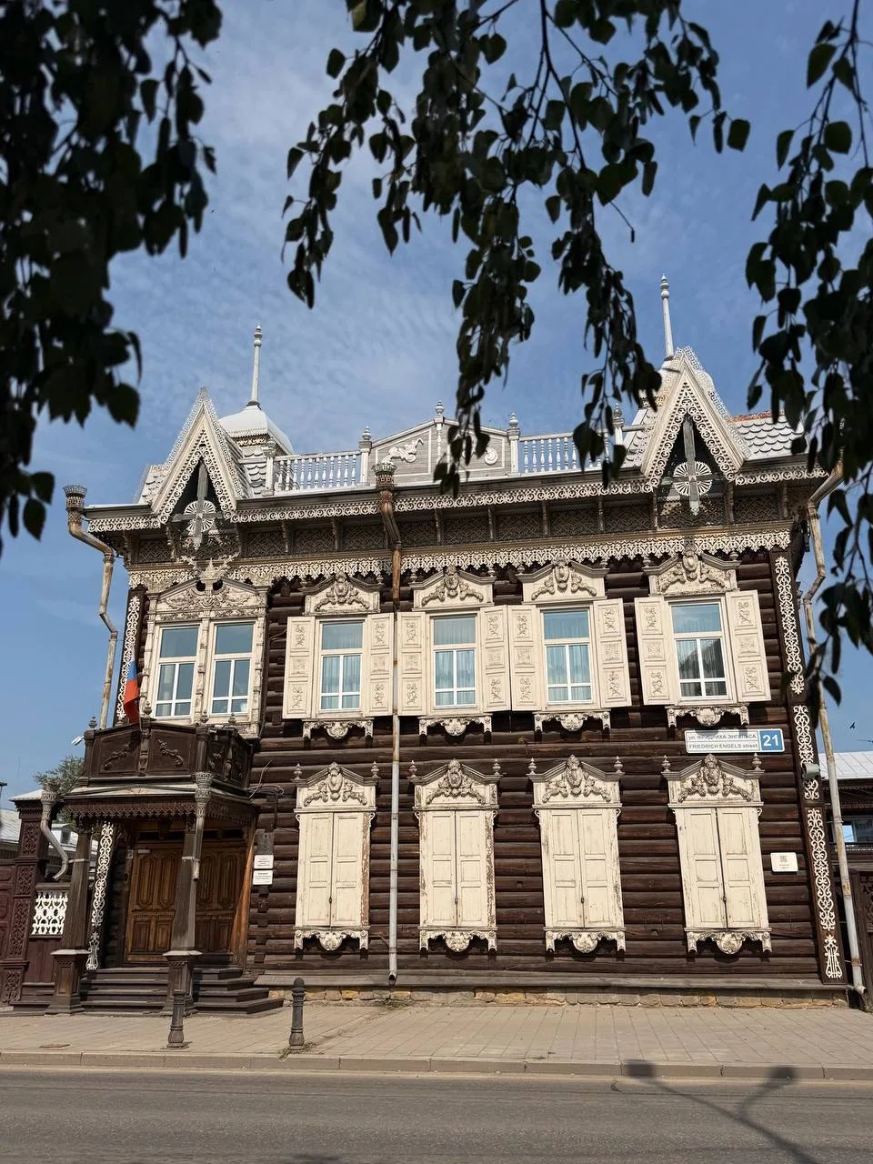 🏠 Кружевной дом Шастина в Иркутске