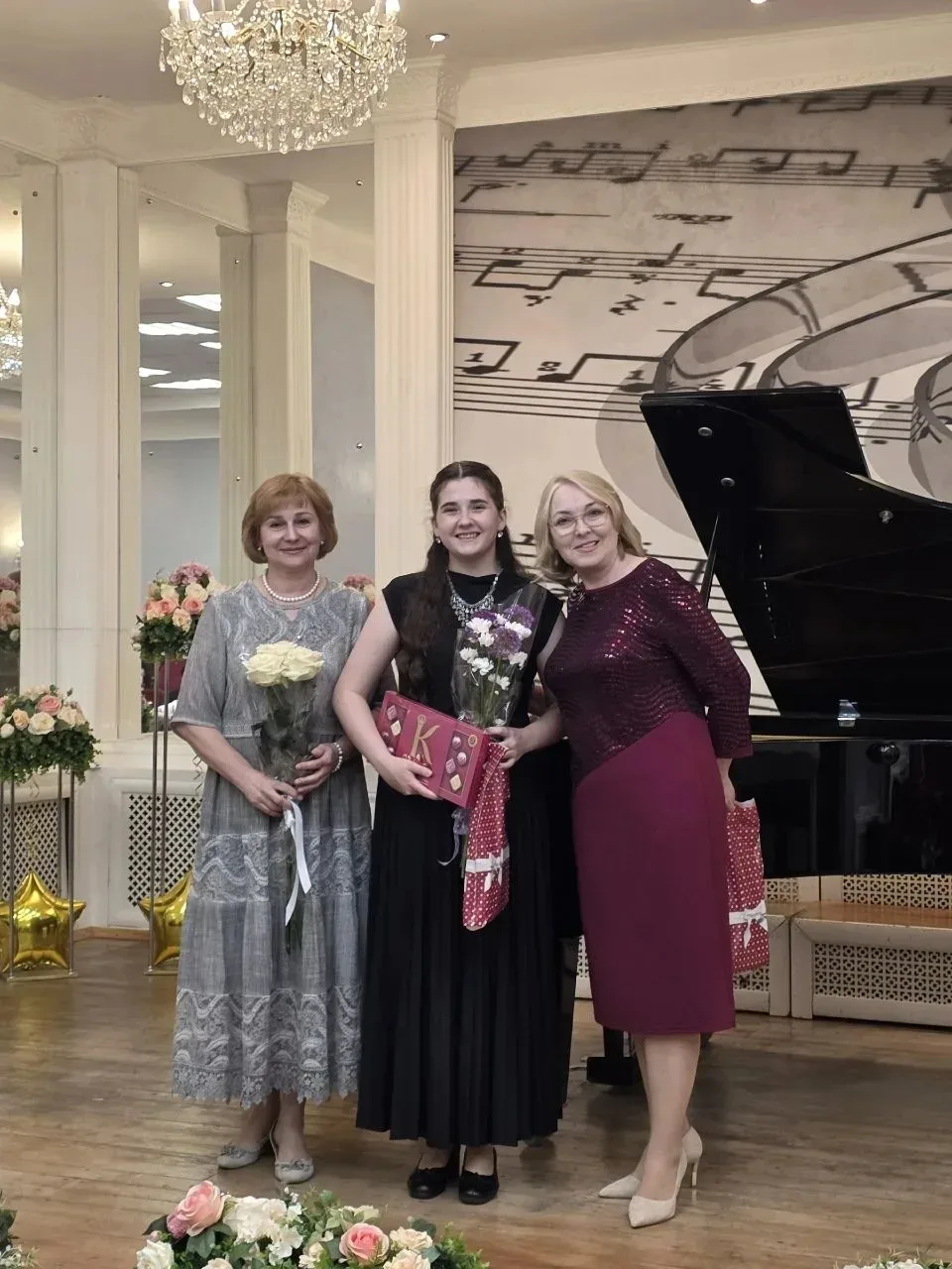 ✨️🎼21 мая в нашей школе прошел превосходный  Сольный концерт стипендиата фонда "Новые ...