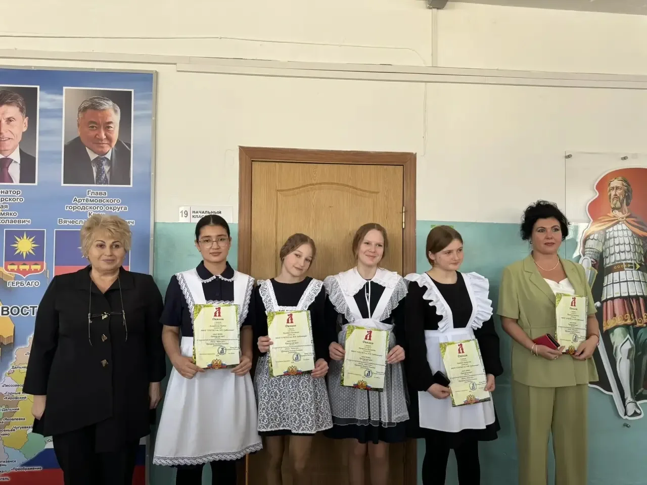 📏27.03.2026 Итоговые линейки  📐Сегодня в МБОУ «СОШ №22 имени И.И.Гребенникова» с.Кневичи прошли итог