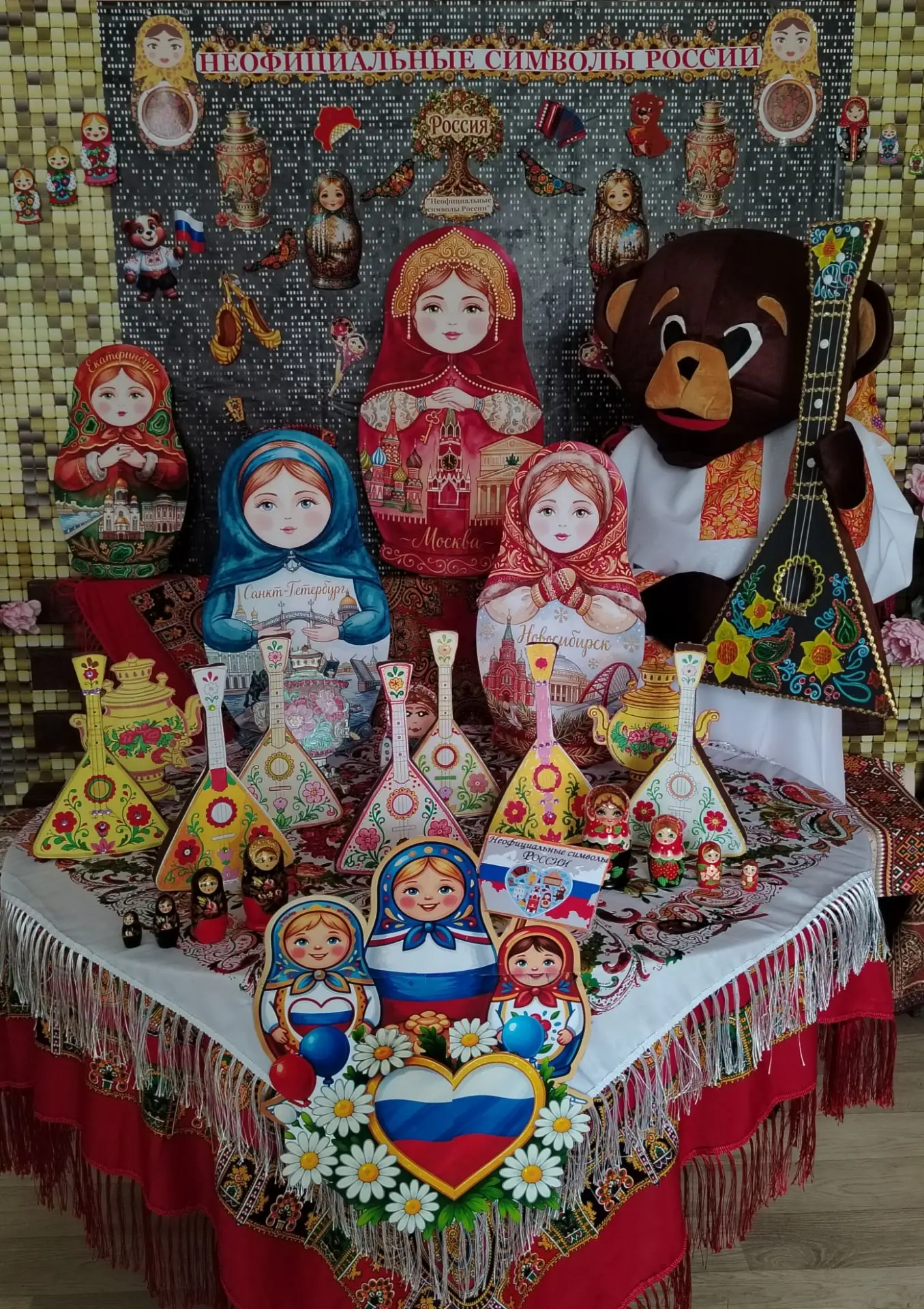 Неофициальные символы России: мастер- класс в Степнянском ДК