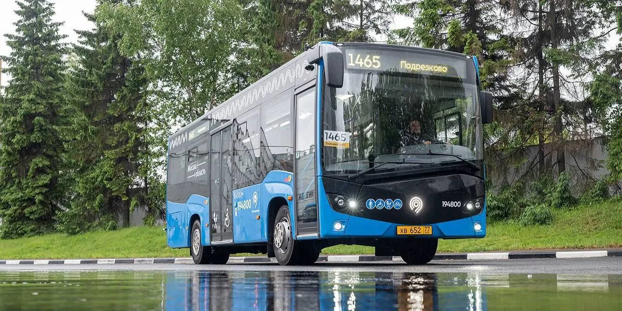 🚌 В Тушино запустили новый автобус КамАЗ-4290