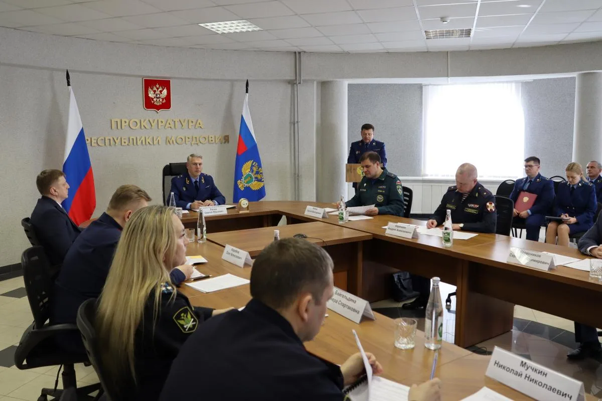 Начальник Управления Росгвардии по Республике Мордовия принял участие в координационном совещании пр