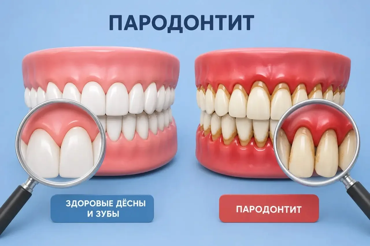 ч.2 Пародонтит: как остановить воспаление и сохранить зубы

В прошлой публикации мы разобрали диагно