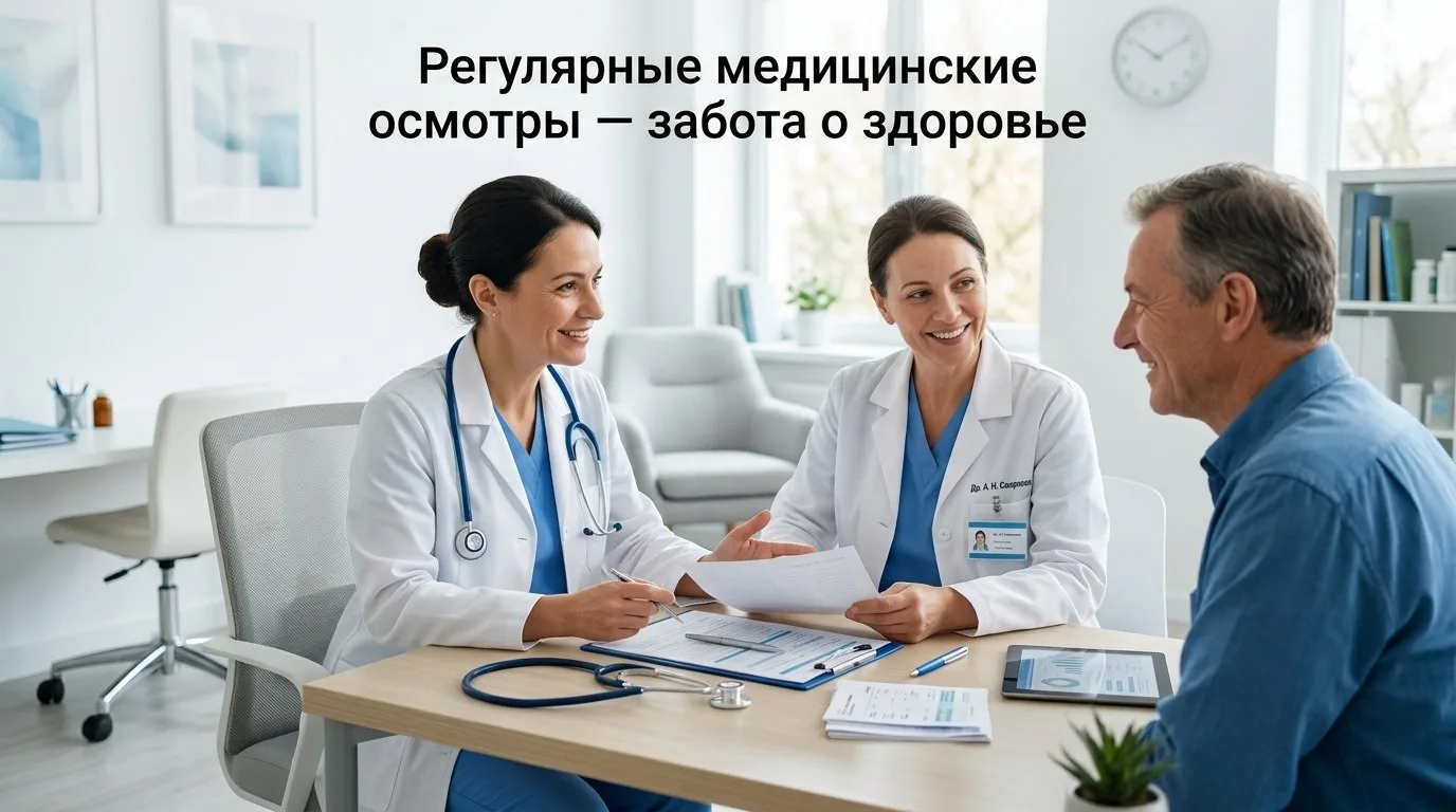 Значение регулярных медицинских осмотров