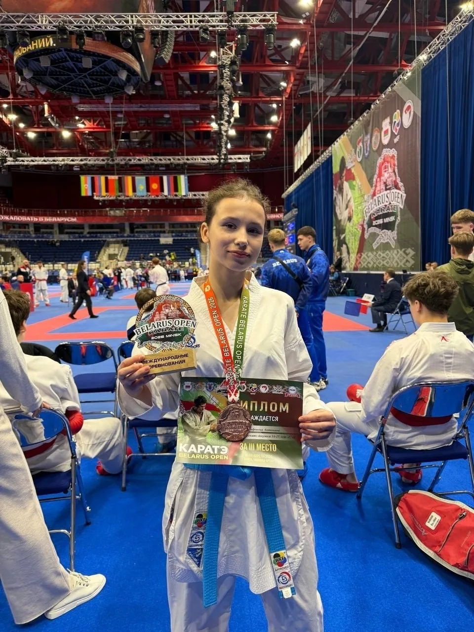 🏆Поздравляем!    18-19 апреля проходили международные соревнования по карате «BELARUS OPEN” в городе