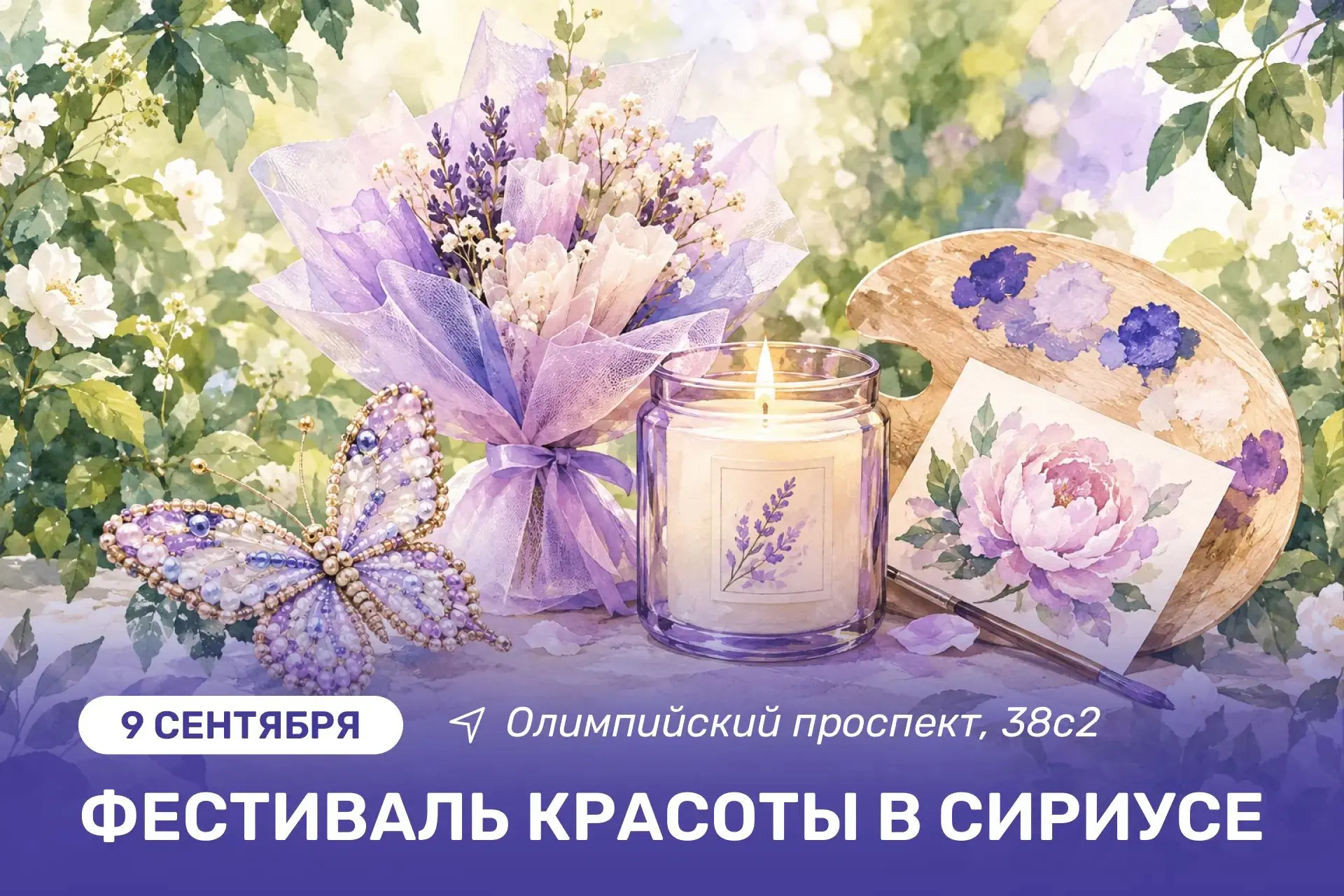 🌸 Творчество и вдохновение: в Сириусе отметят Всемирный день красоты