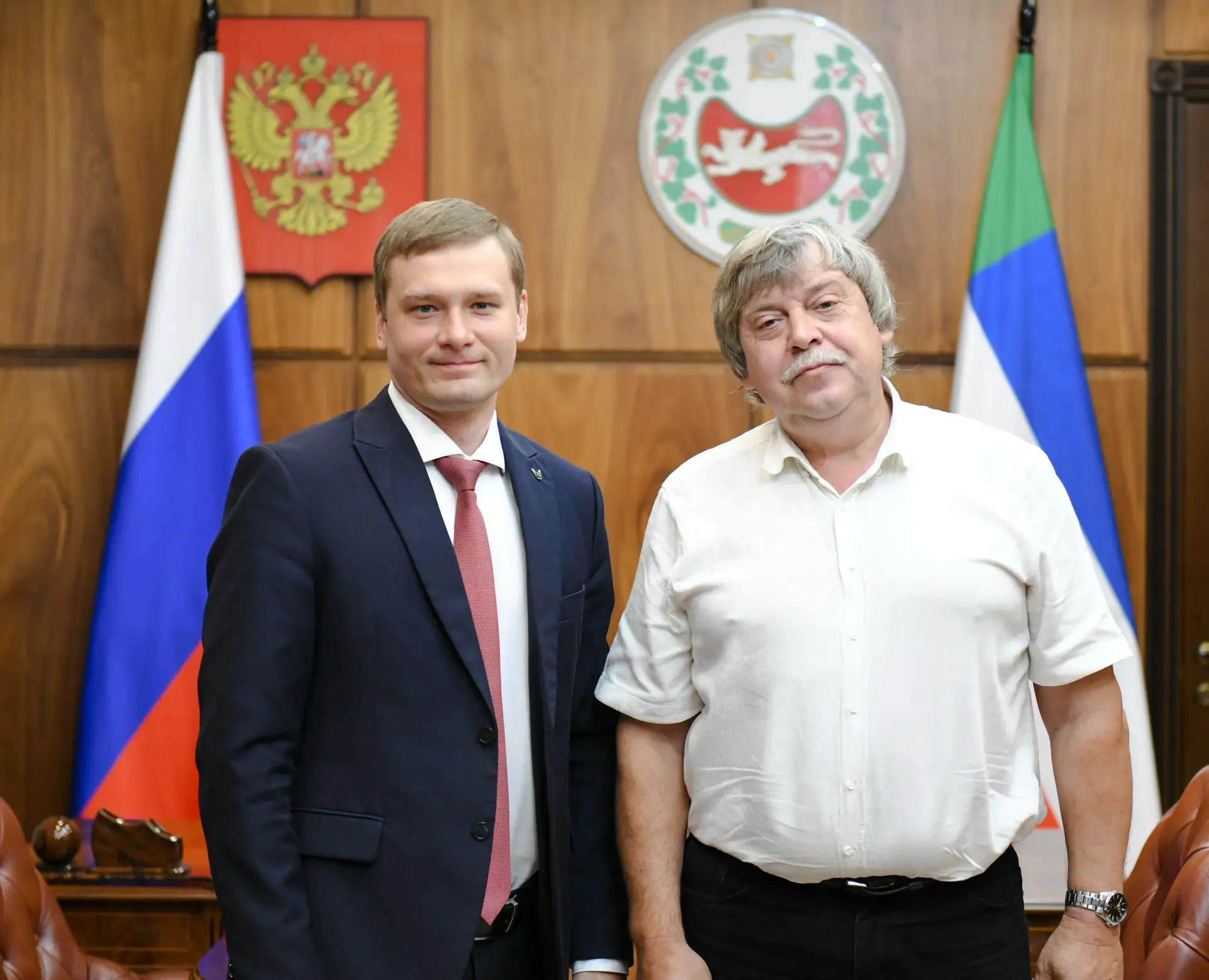 Встретился с президентом ИКОМ России, директором музея-заповедника «Гатчина» Василием Панкратовым
