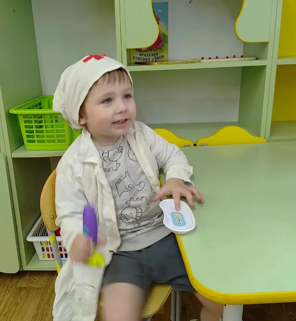А у нас сегодня день сюжетно-ролевых игр!