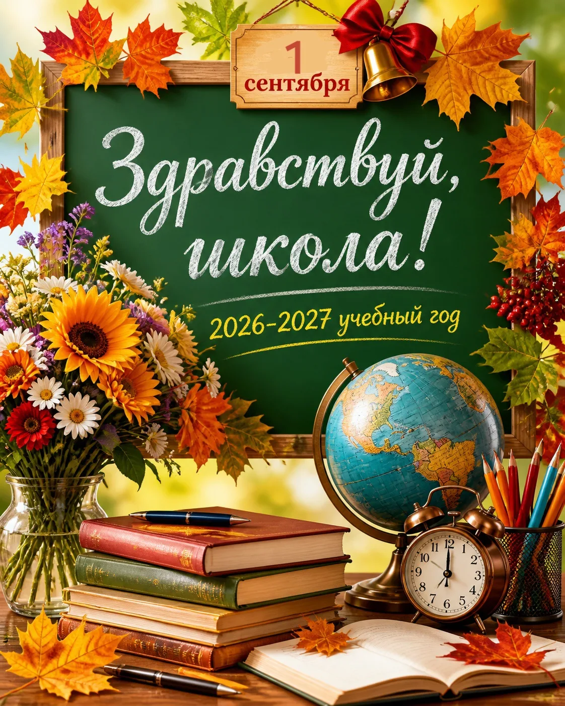 🔔 Ура! Снова в школу!