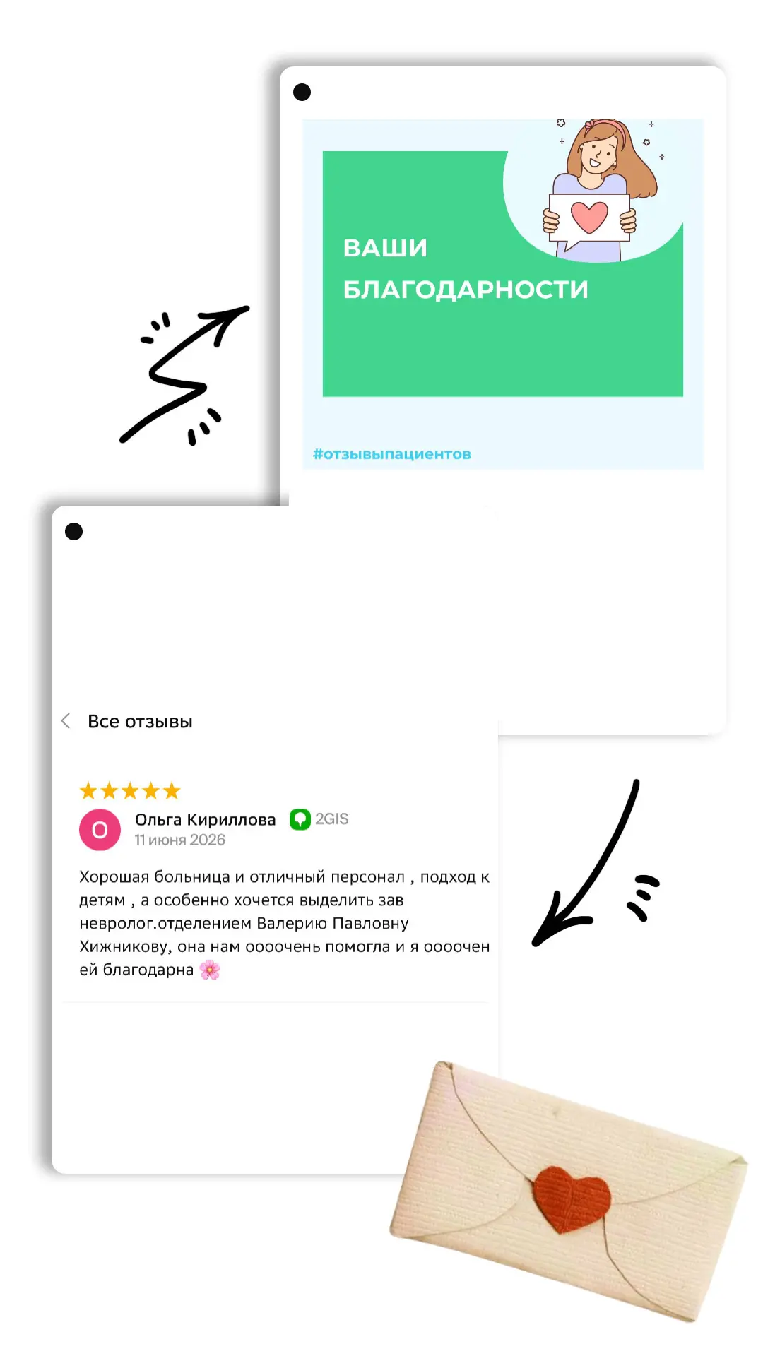 ❤️Начнём новую рабочую неделю с благодарности

Приятно видеть улыбки на лицах наших замечательных со