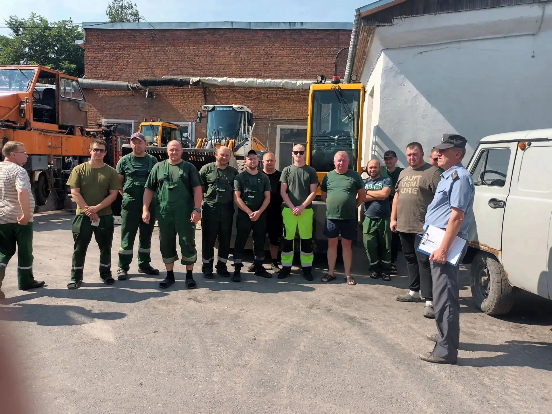 📍Технический осмотр в АО «С-ДОК»: 33 единицы техники проверено за один день