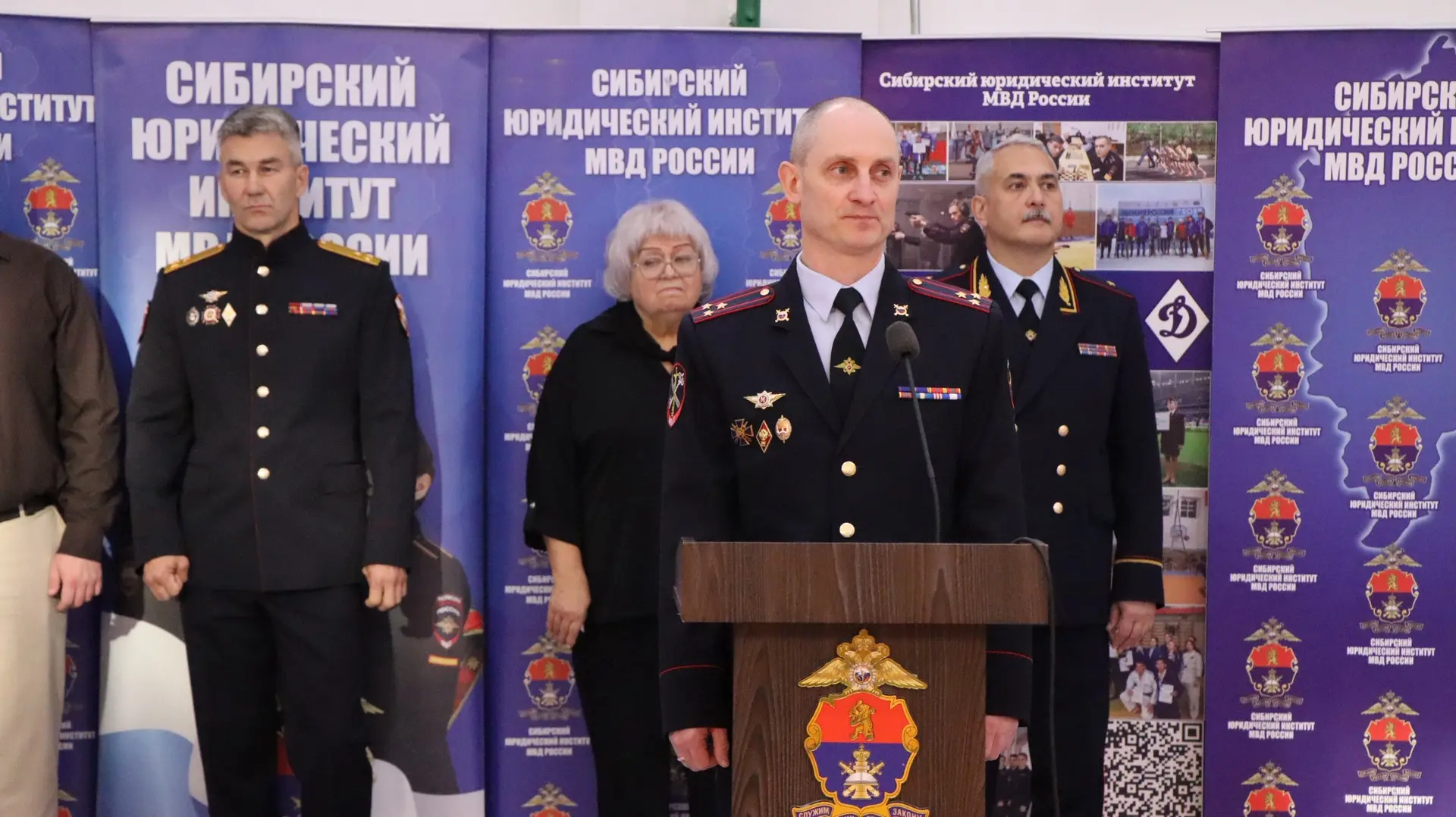 Первый заместитель председателя Красноярского «Динамо» принял участие в торжественном о...