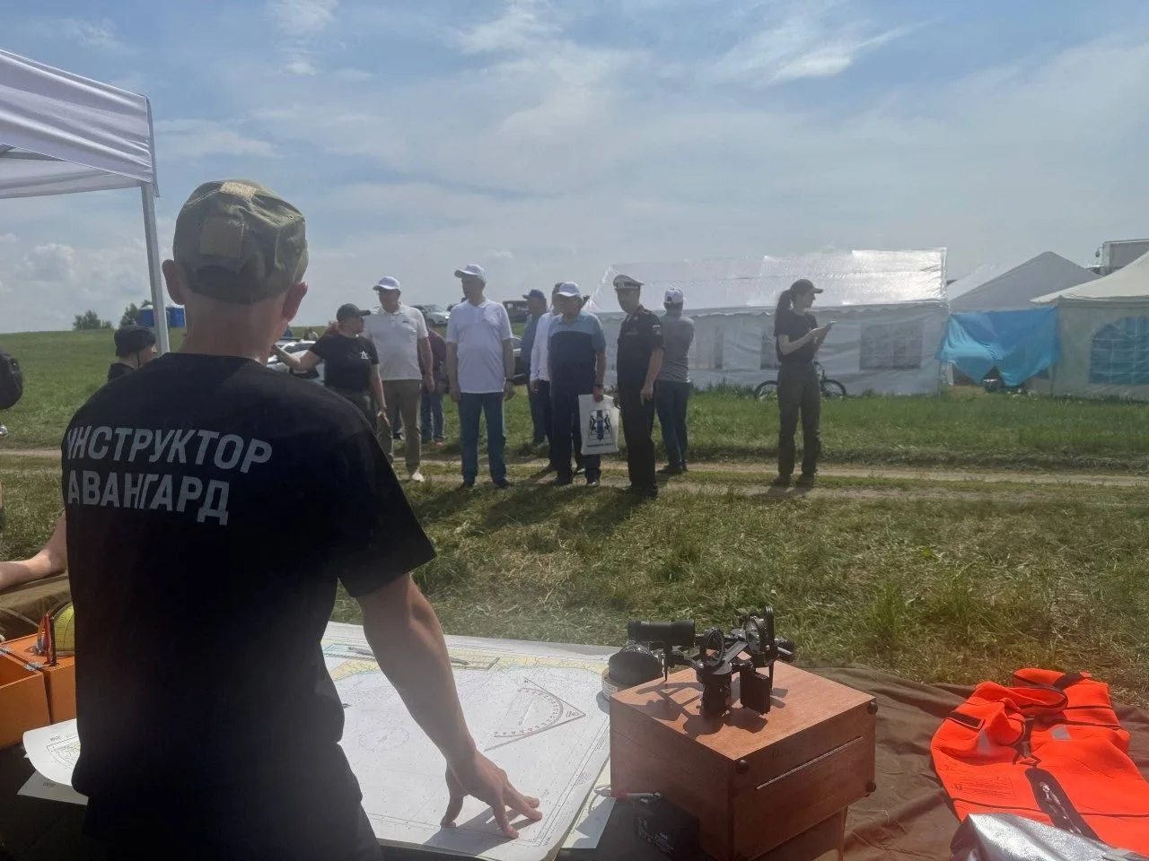 📍13 июля курсанты Детского морского центра «Каравелла» побывали на фестивале «Сибирский огонь». На 
