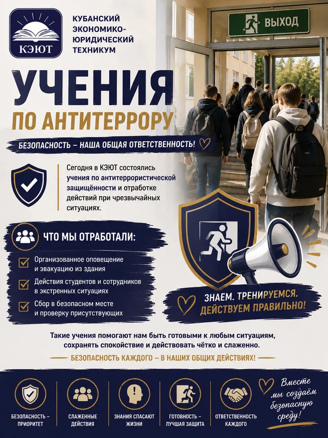 🛡️ Безопасность начинается со знаний и правильных действий
