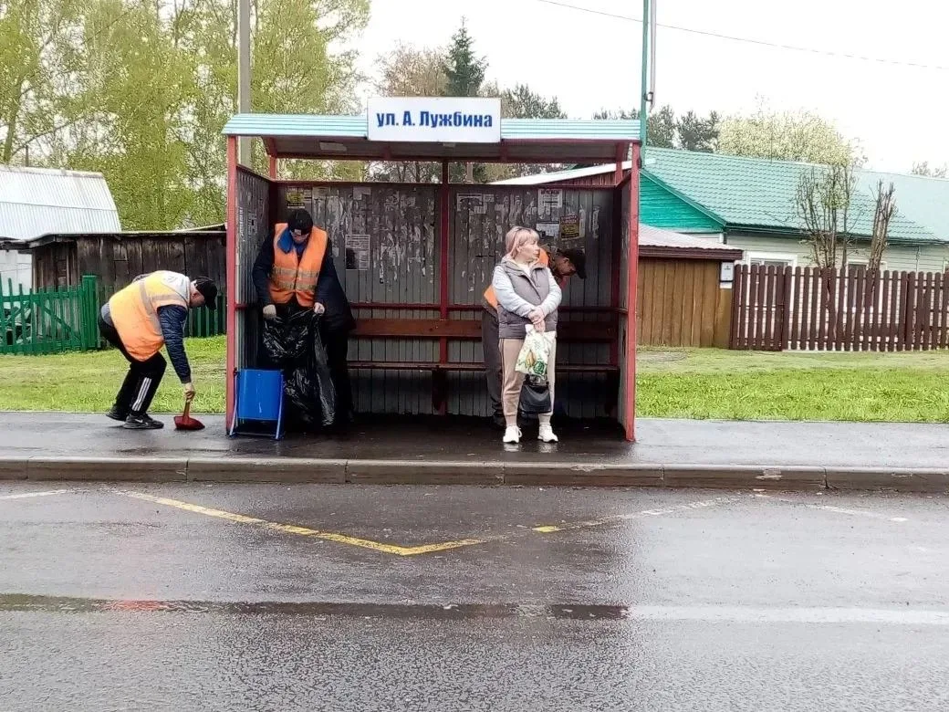 Ежедневная уборка остановочных павильонов
