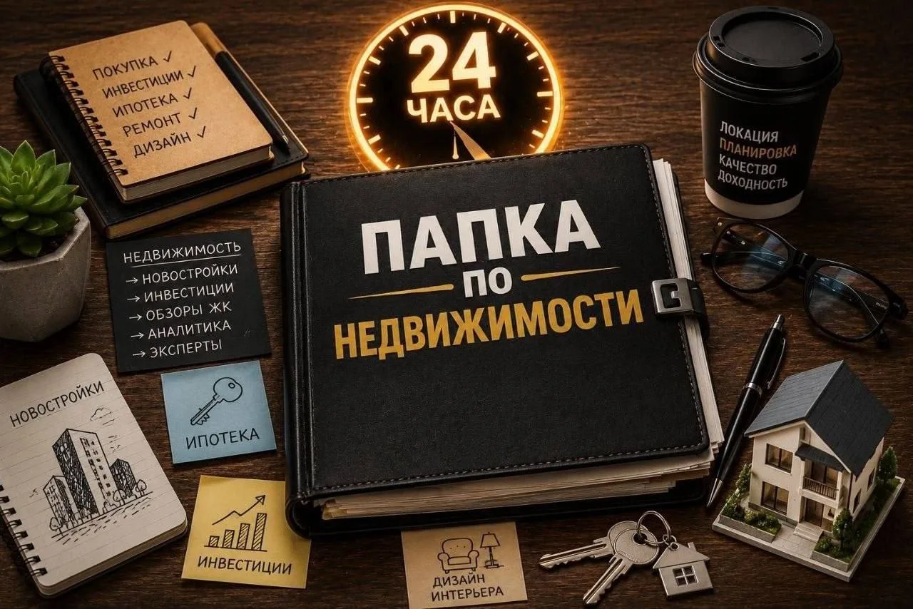 🔴 Папка по недвижимости открыта на 24 часа.
