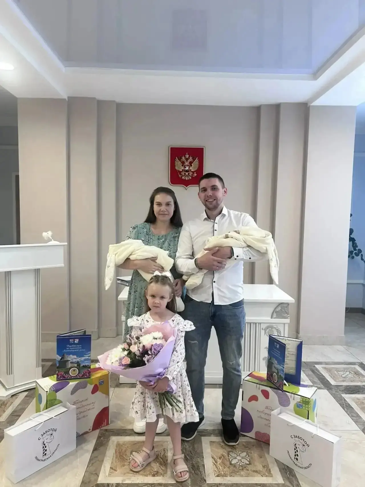 В Ленинградской области с начала года случилось «двойное счастье» — зарегистрировано ср...
