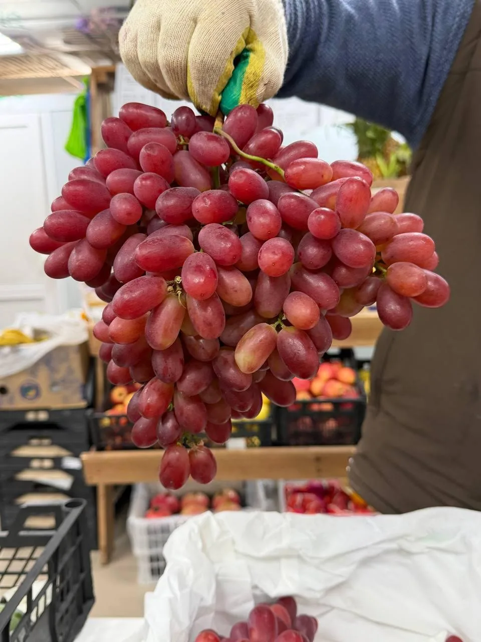 Один из самых шикарных и вкусных виноградов — Крымсон 🍇