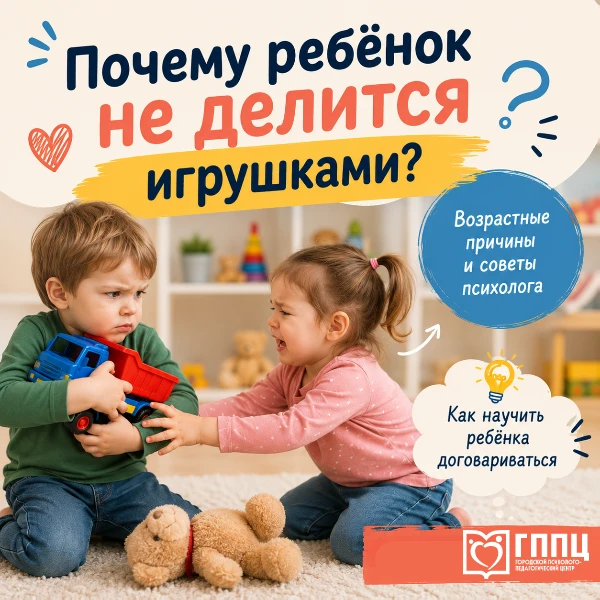 🧸 «Это моё! Не дам!»

Когда ребёнок отказывается делиться игрушками, родители часто переживают: неу