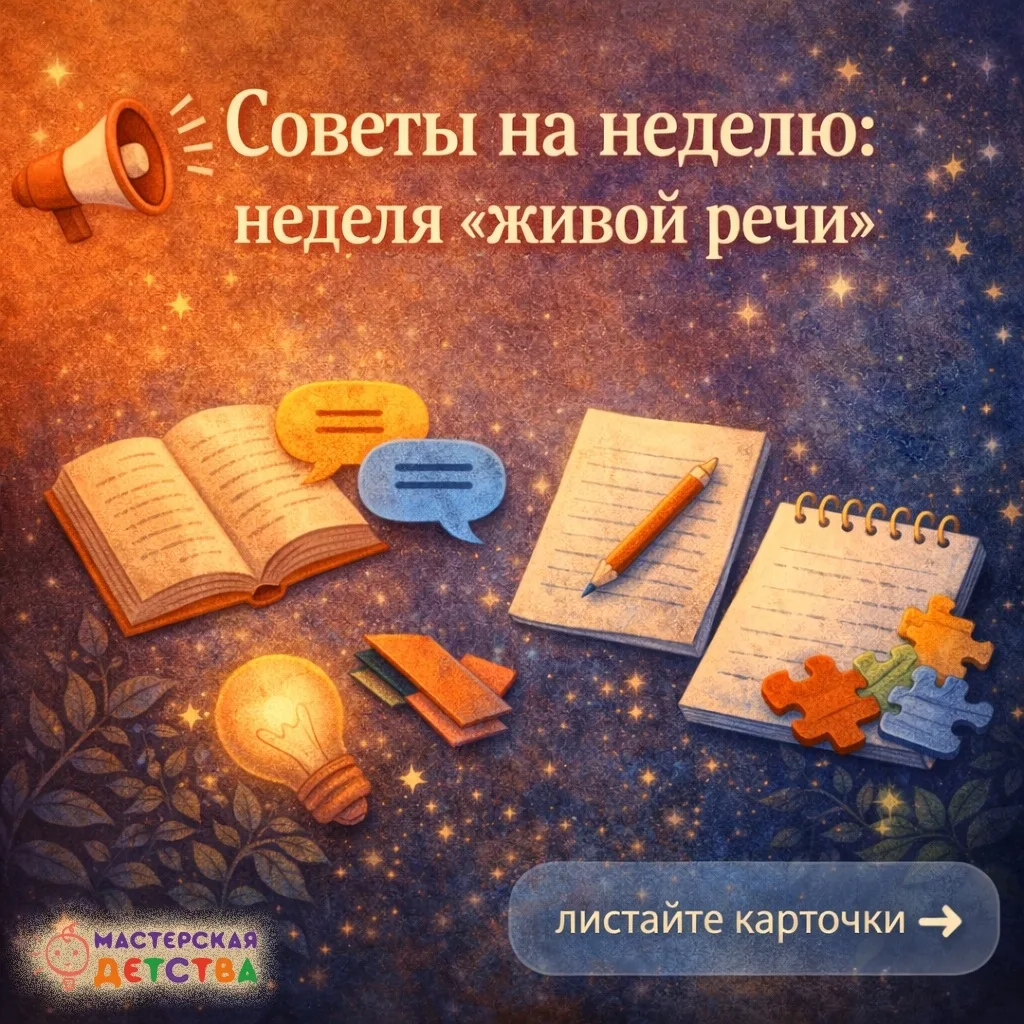 📌Неделя «живой речи» 📌